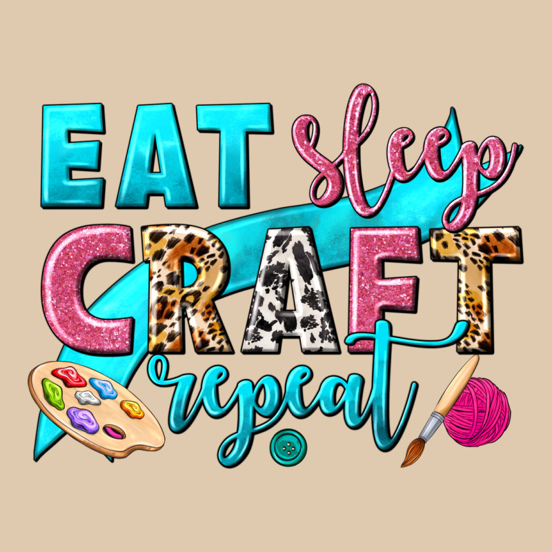 Eat Sleep Craft Repeat Classic Tee by NancyCooperArtShop | Teevron
