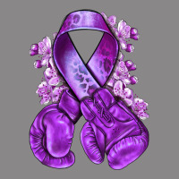 Domestic Violence Warrior Purple Ribbon Vintage Tee | Teevron