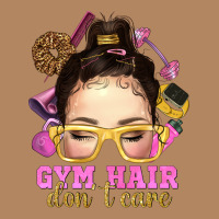 Messy Bun Gym Hair Don't Care Bbs Long Sleeve Tee | Teevron