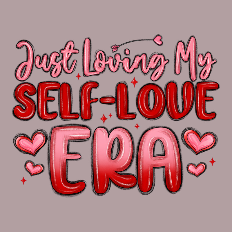 Just Loving My Self Love Era Vintage Hoodie by MaliasSmallBusiness | Teevron