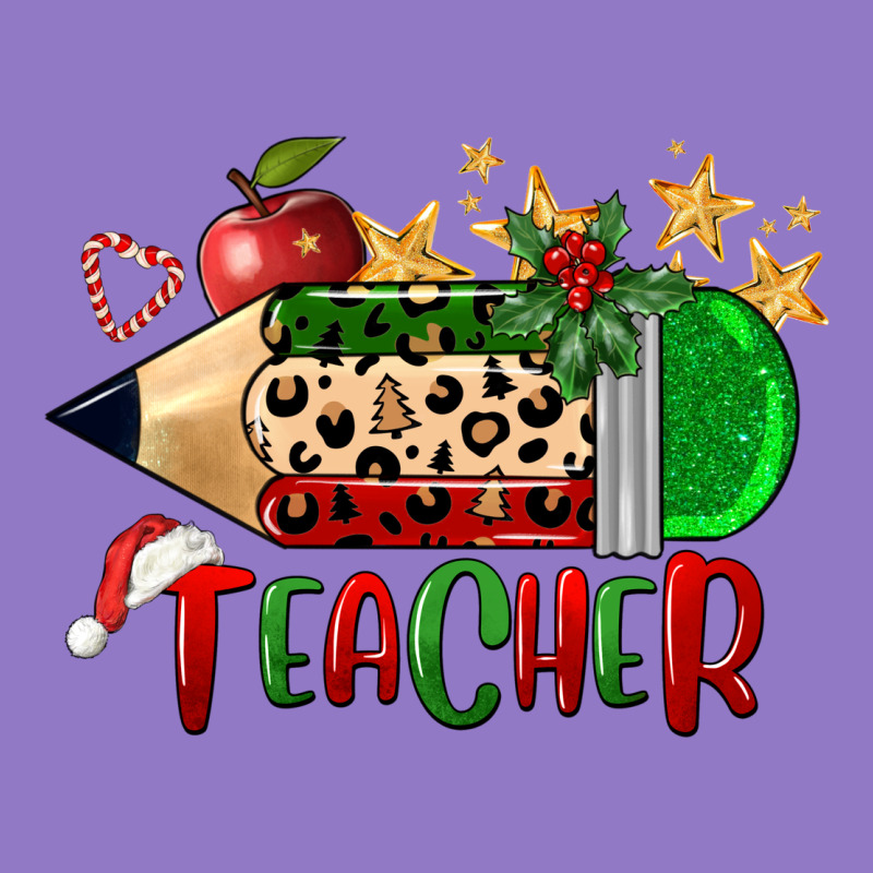 Christmas Teacher Pencil Urban Hoodie by FaDigitalArtStudio | Teevron