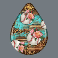 American Football And Western Roses Teardrop Heavyweight Sweatshirt | Teevron