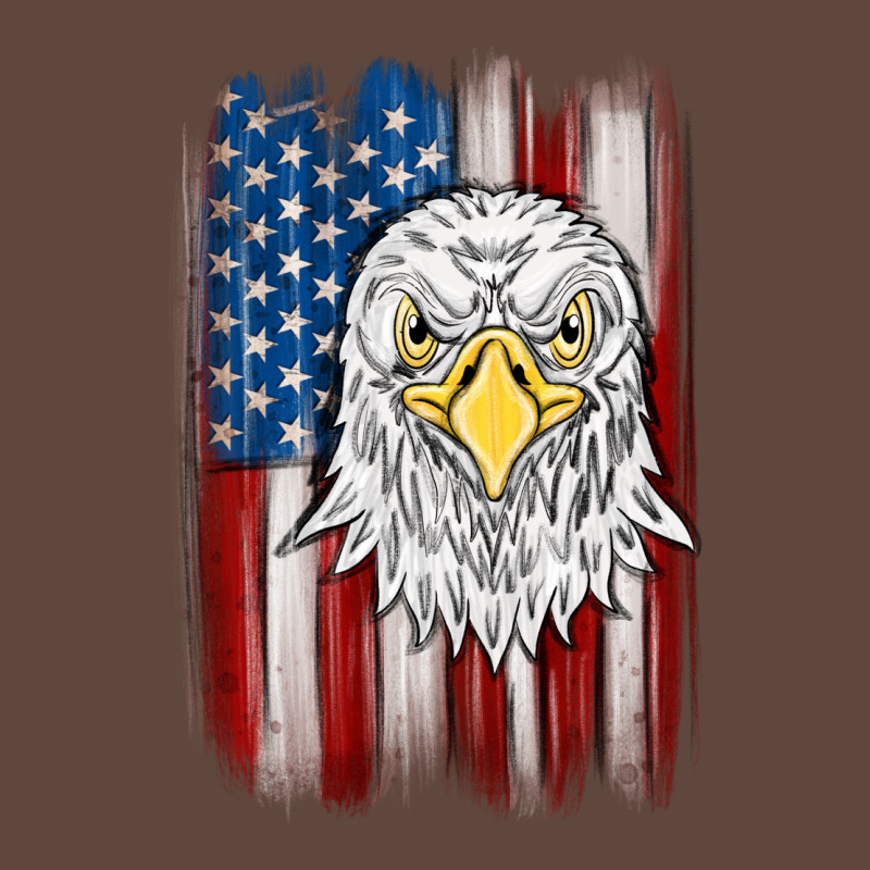 American Flag Eagle Classic Tee by MaliasSmallBusiness | Teevron