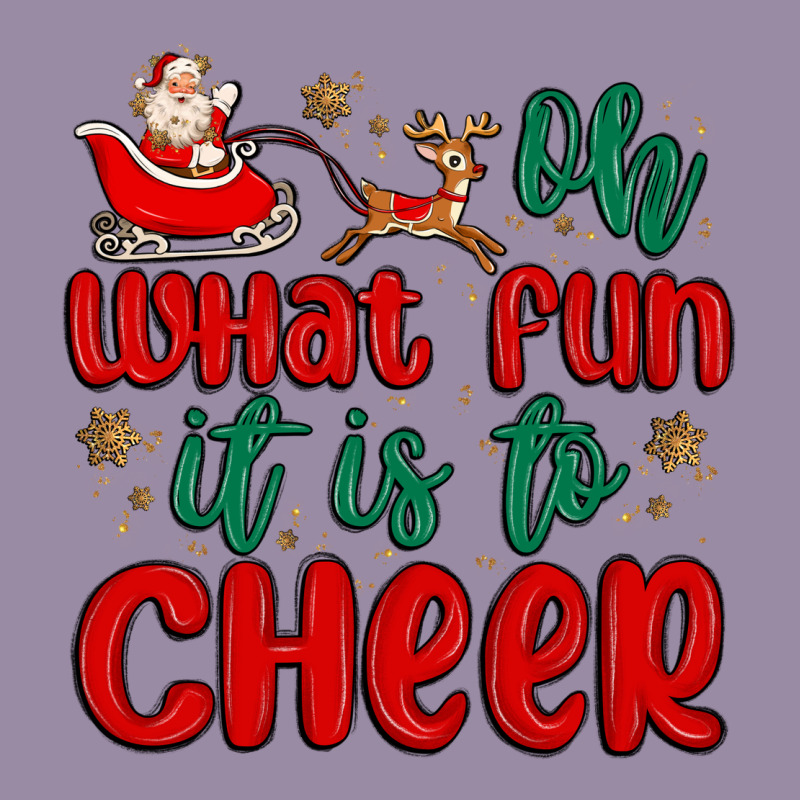 Oh What Fun It Is To Cheer Classic Tee by MaliasSmallBusiness | Teevron