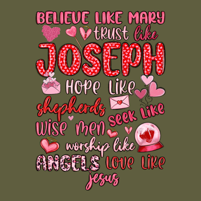 Believe Like Mary Trust Like Joseph Valentine S Da Vintage Tee by MaliasSmallBusiness | Teevron