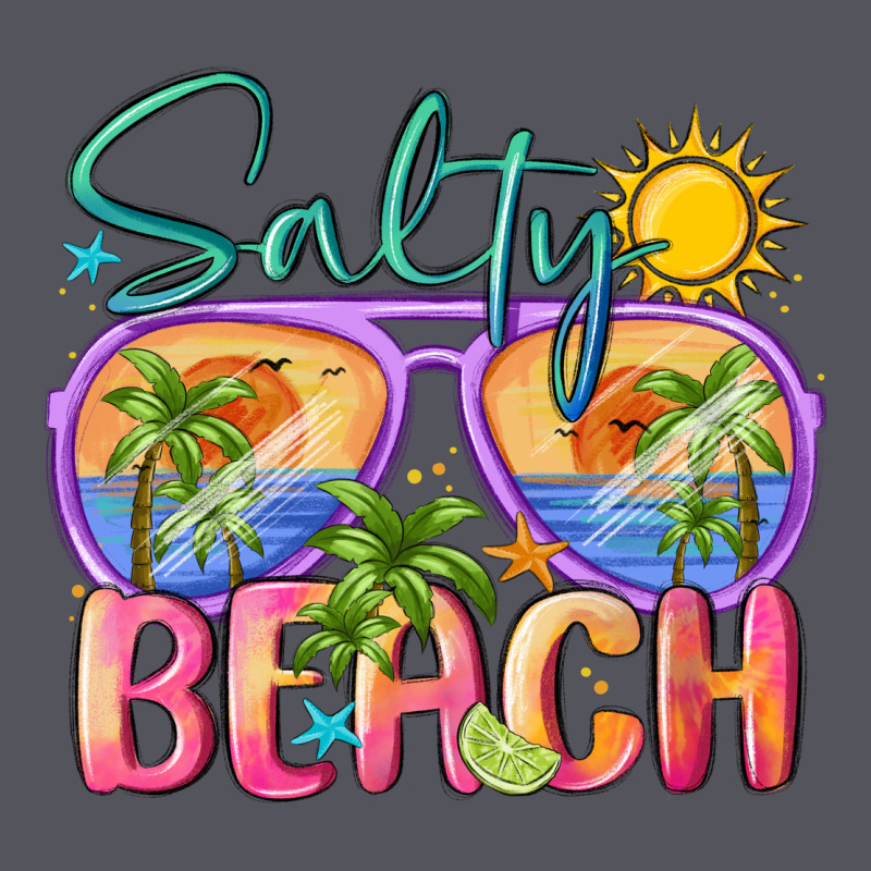 Salty Beach Vintage Hoodie by MaliasSmallBusiness | Teevron