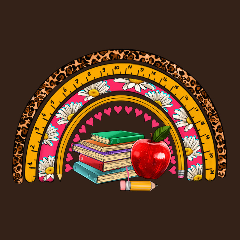 Back To School Rainbow Heavy Core Tee by AdoDesignShop | Teevron