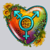 Lgbtq Heart With Sunflower Heavyweight Sweatshirt | Teevron