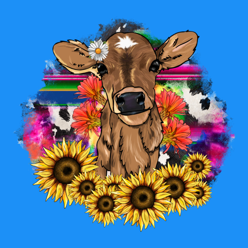 Baby Cow Flower Classic Tee by NancyCooperArtShop | Teevron