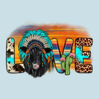 Love Black Angus Indian Headdress Ladies Tee | Teevron