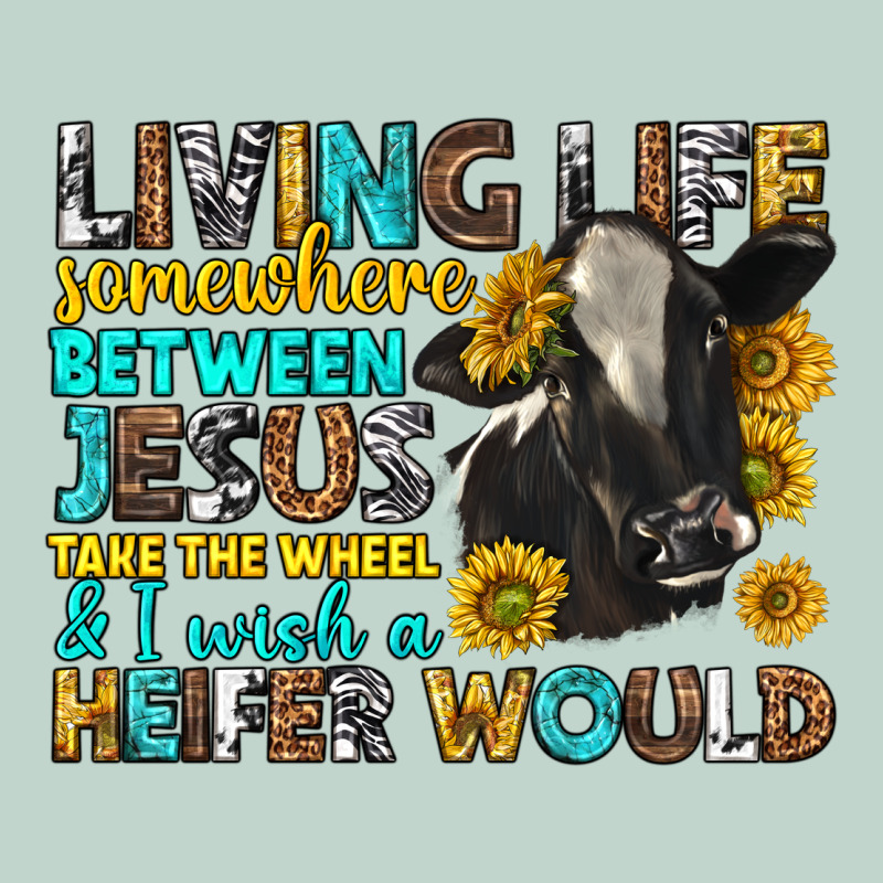 Living Life Somewhere Between Jesus Zipper Hoodie by texasbilliewilder | Teevron
