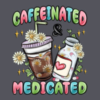 Caffeinated And Medicated Vintage Hoodie | Teevron