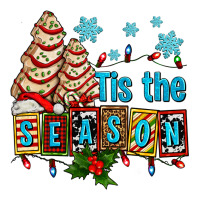 Tis The Season Christmas Tree Cake Ado Premium Tee | Teevron