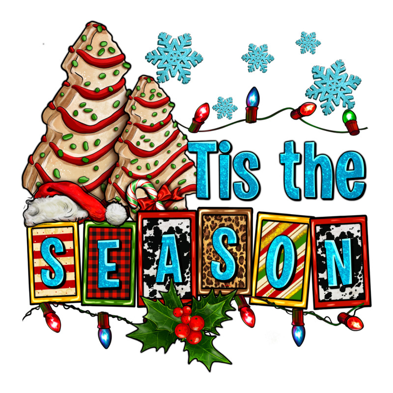Tis The Season Christmas Tree Cake Ado Premium Tee by AdoDesignShop | Teevron
