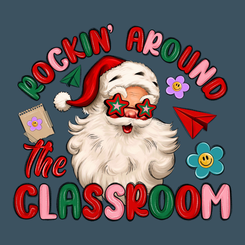 Rockin Around The Classroom Urban Heavy Tee by MaliasSmallBusiness | Teevron