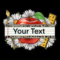 Floral Teacher Custom Name Premium Sweatshirt | Teevron