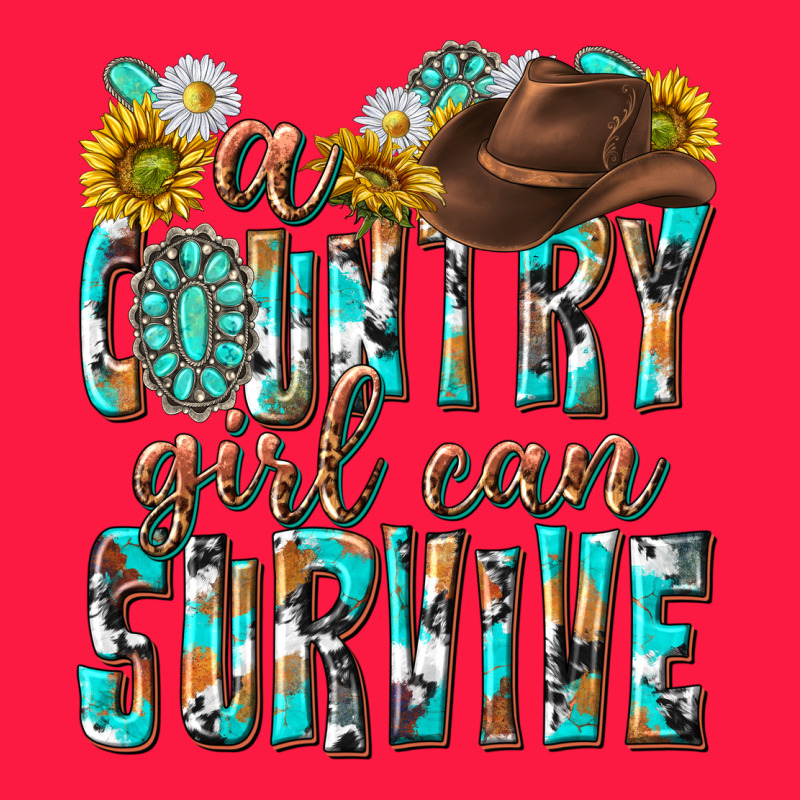 Western A Country Girl Can Survive Zipper Hoodie by texasbilliewilder | Teevron