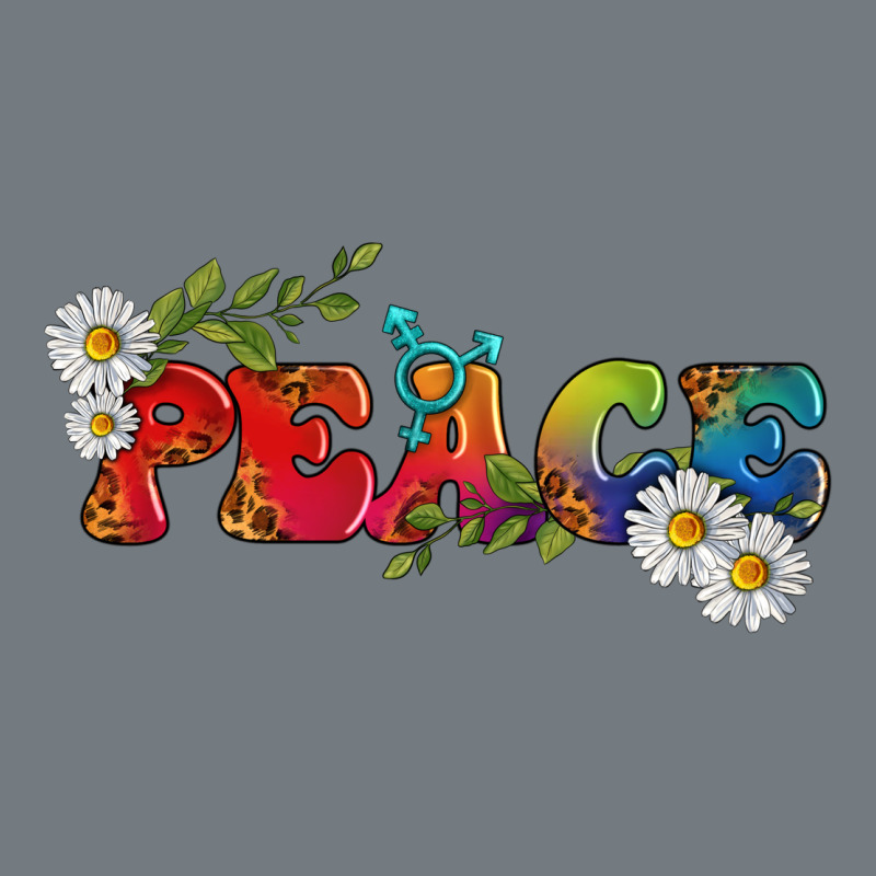 Lgbtq Peace With Daisy Heavyweight Sweatshirt by BundleAndBundleShop | Teevron