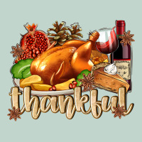 Thankful With Turkey Zipper Hoodie | Teevron