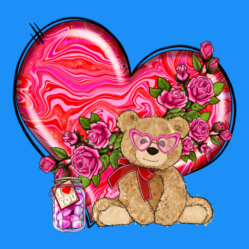 Valentines Heart With Bear Classic Tee by NancyCooperArtShop | Teevron