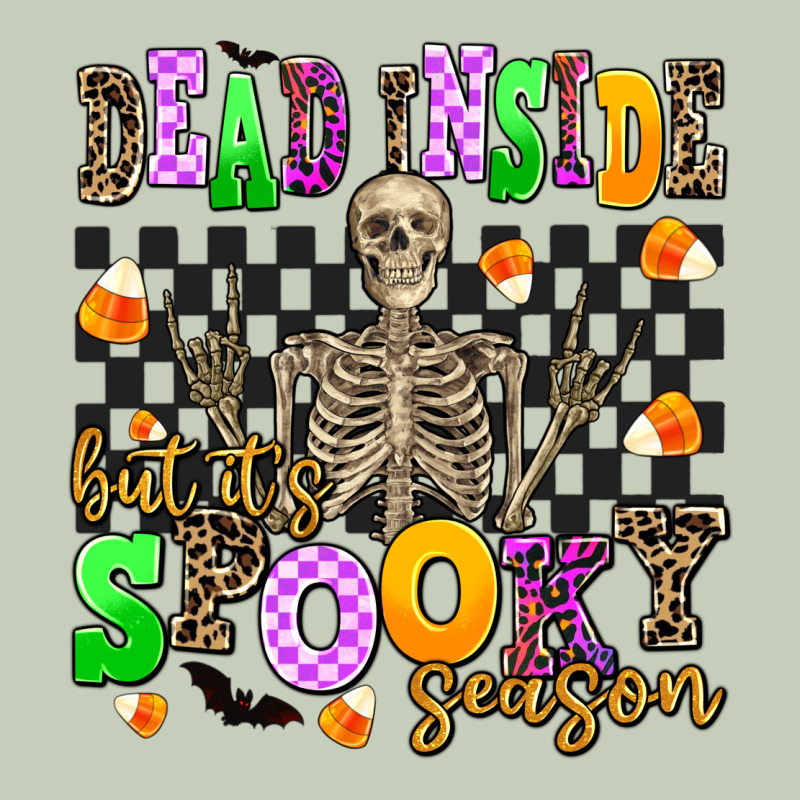 Dead Inside But Its Spooky Season Ladies Tee by AdoDesignShop | Teevron