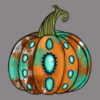 Western Cowhide Turquoise Pumpkin Vintage Tee | Teevron