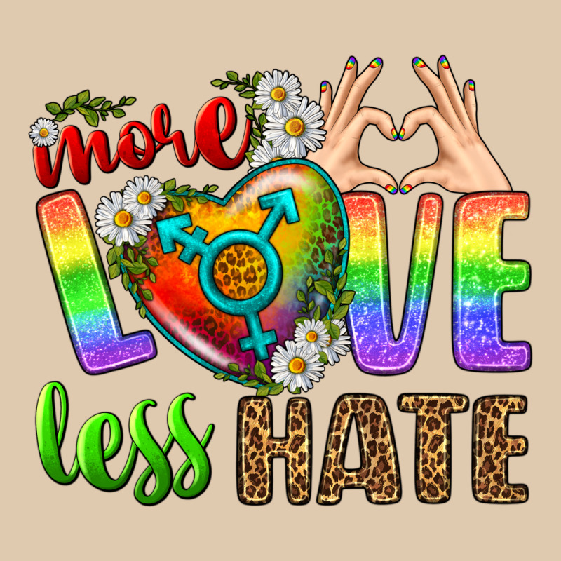 More Love Less Hate Lgbtq Heavyweight Sweatshirt by BundleAndBundleShop | Teevron