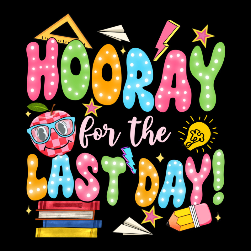 Hooray For The Last Day White Premium Tee by JahusDesignShop | Teevron