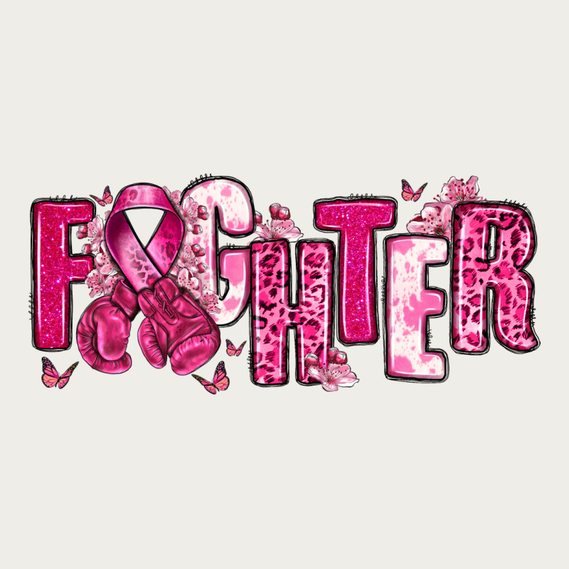 Fighter Breast Cancer Zipper Hoodie by NancyCooperArtShop | Teevron