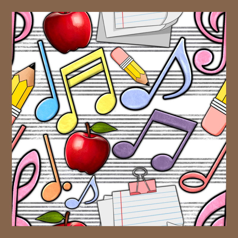 Music Class Seamless Pattern Premium Tee by BundleAndBundleShop | Teevron