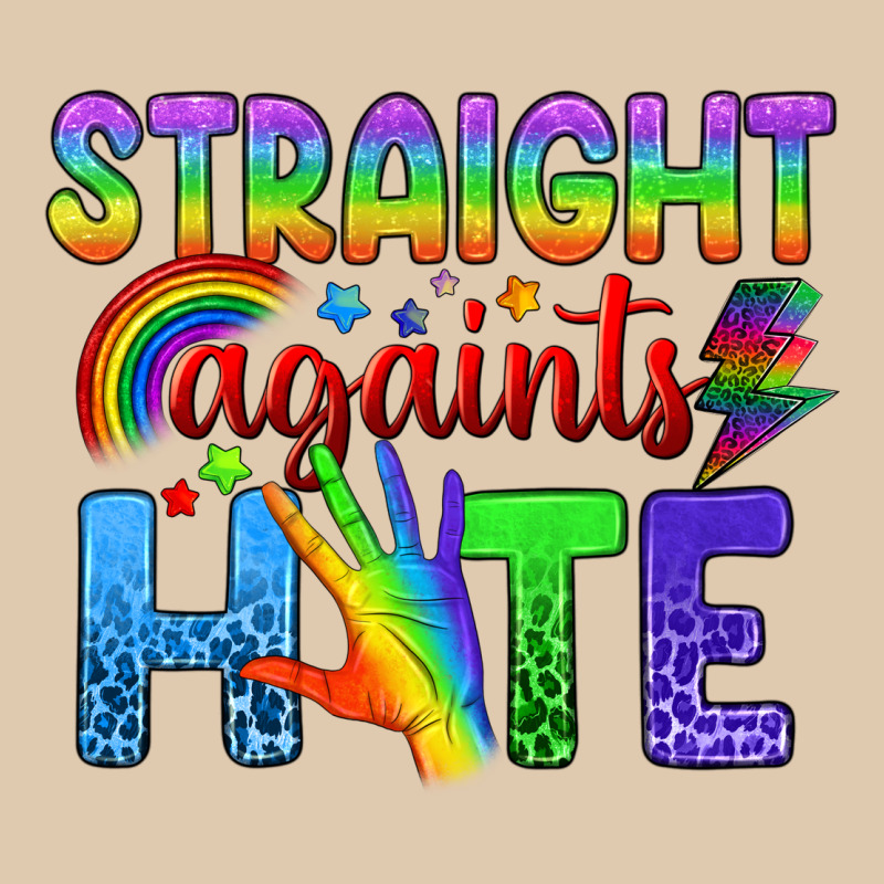 Straight Againts Hate Heavyweight Sweatshirt by BundleAndBundleShop | Teevron