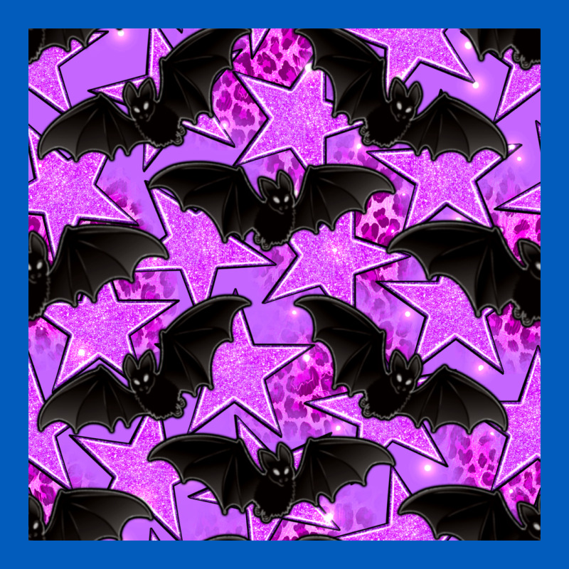 Halloween Bat And Stars Seamless Pattern Urban Hoodie by BundleAndBundleShop | Teevron