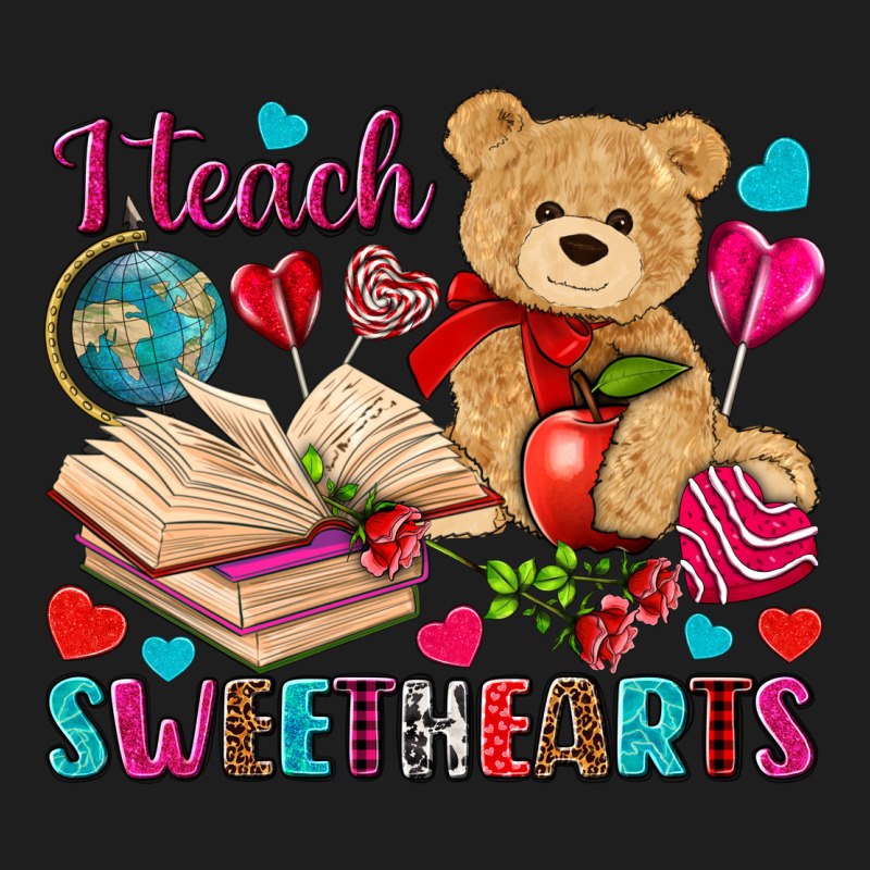 I Teach Sweethearts Valentine's Day Heavyweight Hoodie by HowdyJamesFarm | Teevron