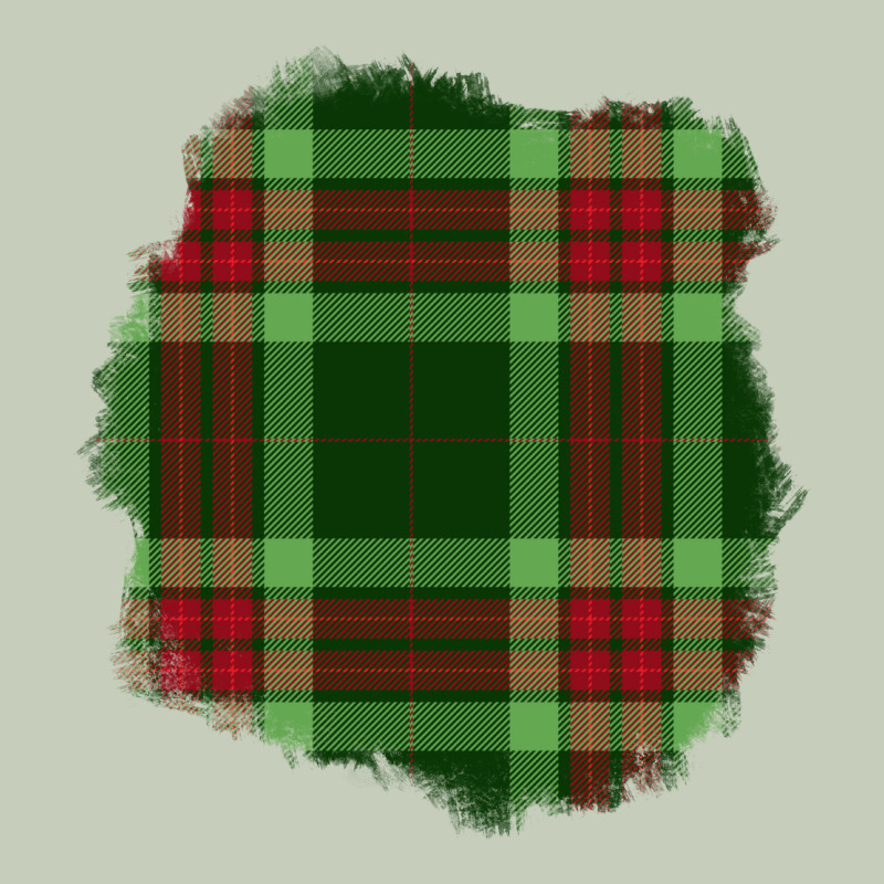 Christmas Tartan Patch Long Sleeve Tee by BundleAndBundleShop | Teevron