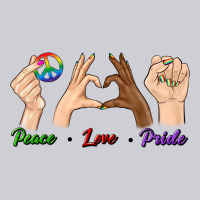 Peace Love Pride Heavyweight Sweatshirt | Teevron