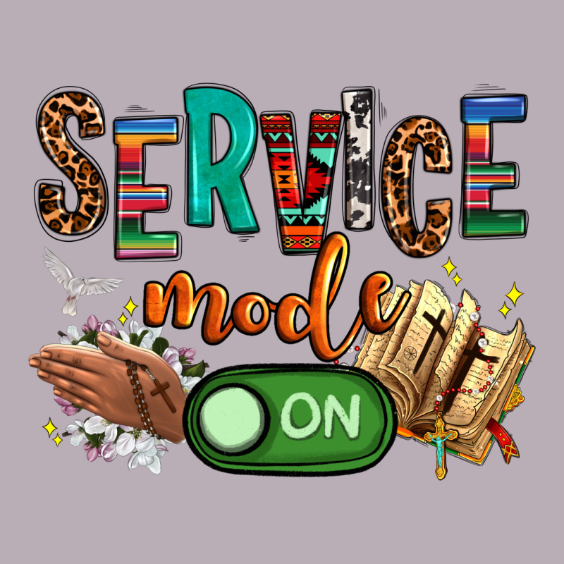 Service Mode On Woman Version Vintage Tee by NancyCooperArtShop | Teevron