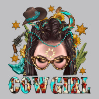 Western Cowgirl Braid Hair Long Sleeve Tee | Teevron