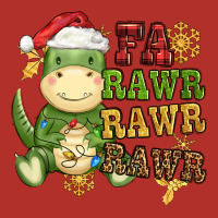 Watercolor T Rex Fa Rawr Rawr Rawr Christmas Premium Hoodie | Teevron