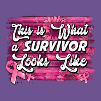 This Is What A Survivor Looks Like Breast Cancer Vintage Tee | Teevron