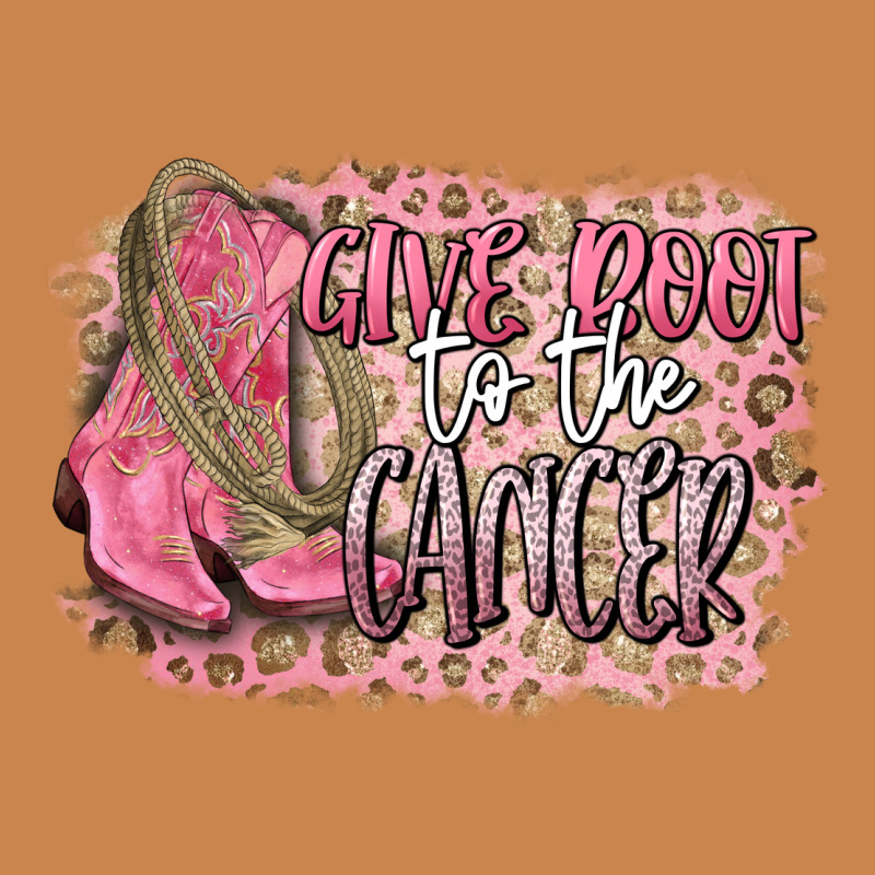 Give Boot To The Cancer Heavyweight Hoodie by CowGirlArtShop | Teevron