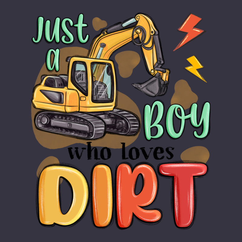Just A Boy Who Loves Dirt Vintage Hoodie by MaliasSmallBusiness | Teevron
