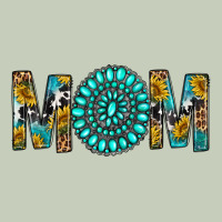 Western Mom With Turquoise Gemstone Long Sleeve Tee | Teevron