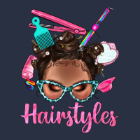 Afro Bantu Knots Hairstyles Messy Bun With Clasp Bbs Heavyweight Sweatshirt | Teevron
