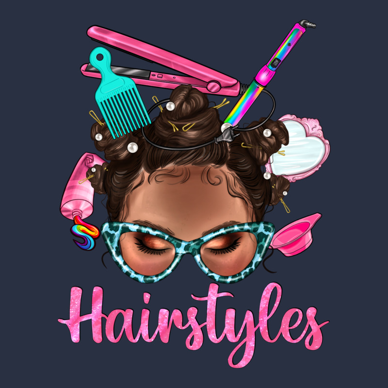 Afro Bantu Knots Hairstyles Messy Bun With Clasp Bbs Heavyweight Sweatshirt by BundleAndBundleShop | Teevron
