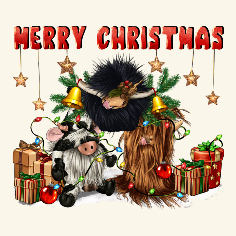 Merry Christmas Premium Hoodie by CowGirlArtShop | Teevron