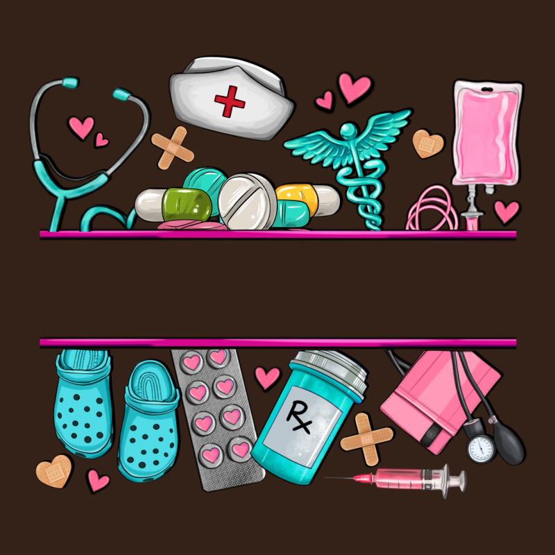 Nurse Elements With Costom Name Heavy Core Tee by AdoDesignShop | Teevron