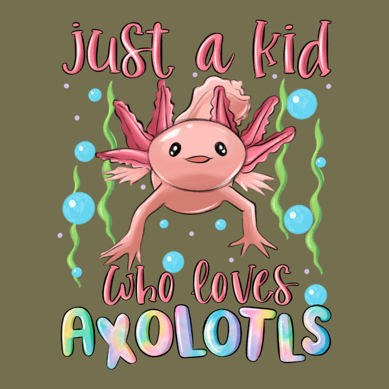 Just A Kid Who Loves Axolotls Vintage Hoodie by MaliasSmallBusiness | Teevron