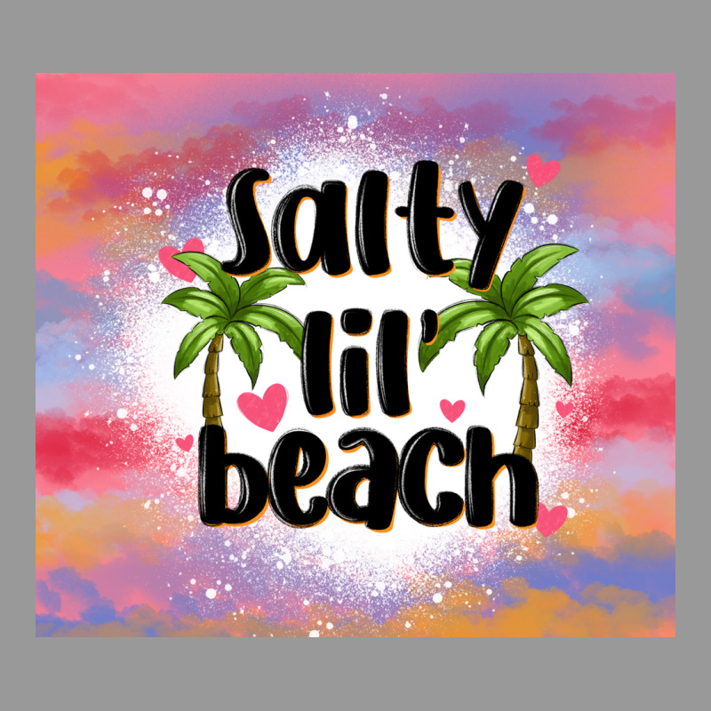 Salty Lil' Beach Vintage Hoodie by MaliasSmallBusiness | Teevron