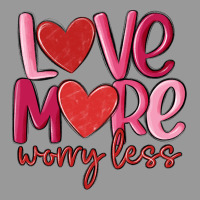 Love More Worry Less Vintage Hoodie | Teevron