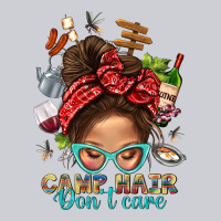 Camp Hair Dont Care Messy Bun Bbs Heavyweight Sweatshirt | Teevron